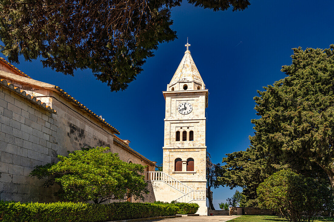  Parish Church of St. Juraj or St. George in Primosten, Croatia, Europe  