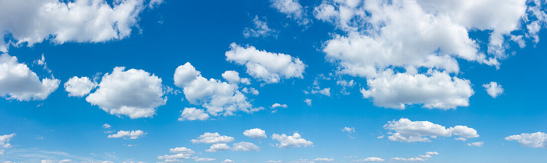  Panoramic shot of a cloudy sky, Berg, Rhineland-Palatinate, Germany 