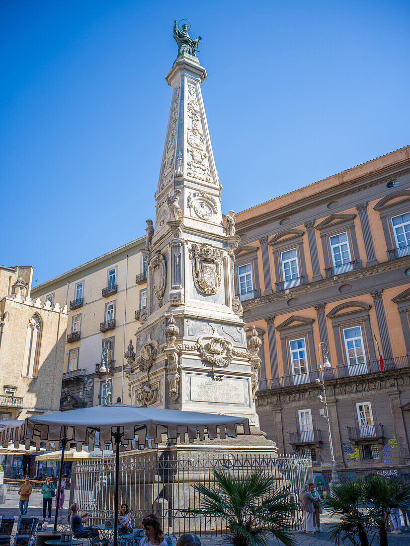  Monumento a San Gaetano, Piazza San Gaetano, Spaccanapoli, Old Town, Naples, Campania, Southern Italy, Italy, Europe 