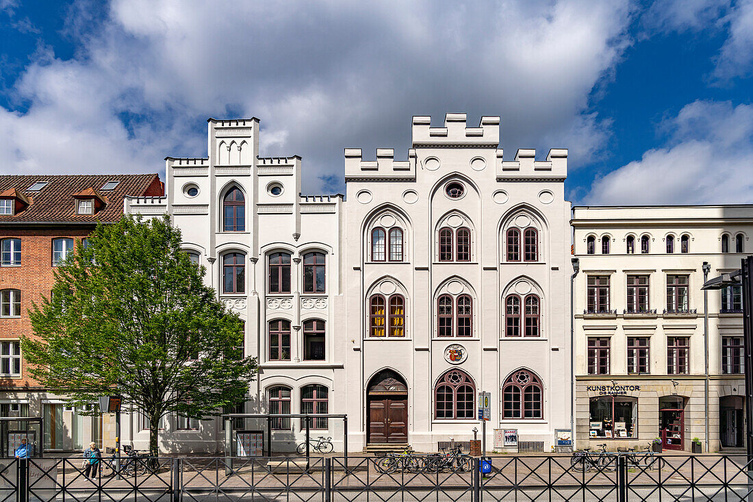 Das Haus der Kaufmannschaft, Hansestadt Lübeck, Schleswig-Holstein, Deutschland 