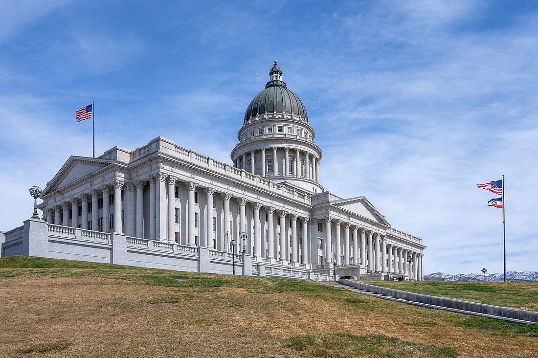 Utah State Capitol, Salt Lake City, Rocky Mountains, \nUtah, Vereinigte Staaten, USA