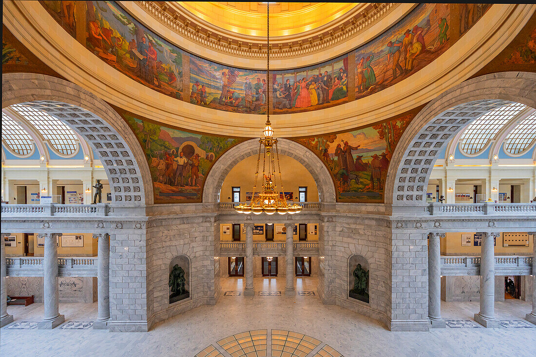  Utah State Capitol, Salt Lake City, Rocky Mountains, Utah, United States, USA 