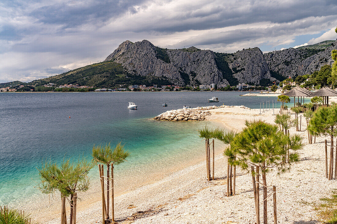  Brzet Beach in Omis, Croatia, Europe 