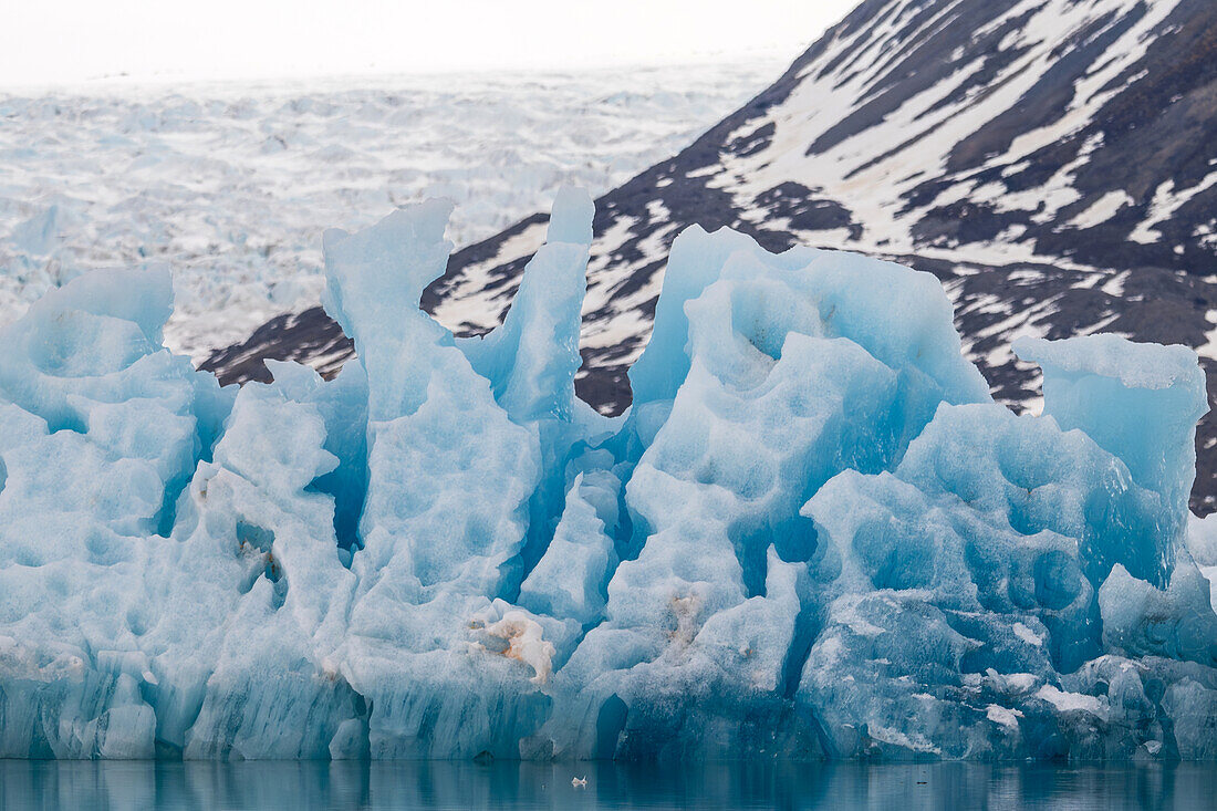  Ice formation in Kongsfjord, Spitsbergen, Svalbard, Norway, Arctic 