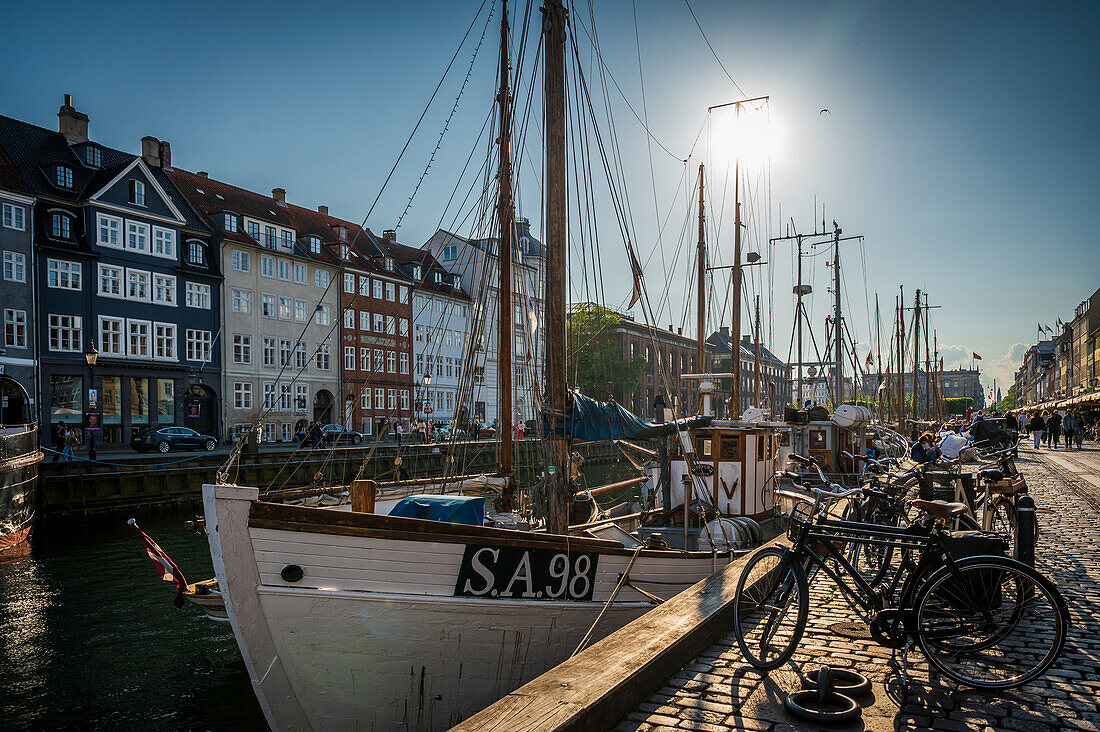 Impression Nyhavn, Kopenhagen, Dänemark