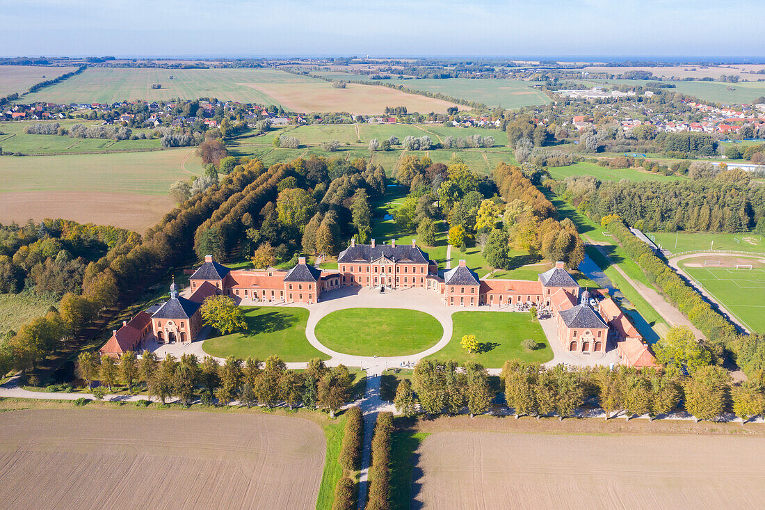  View of Bothmer Castle, Mecklenburg-Vorpommern, Germany 