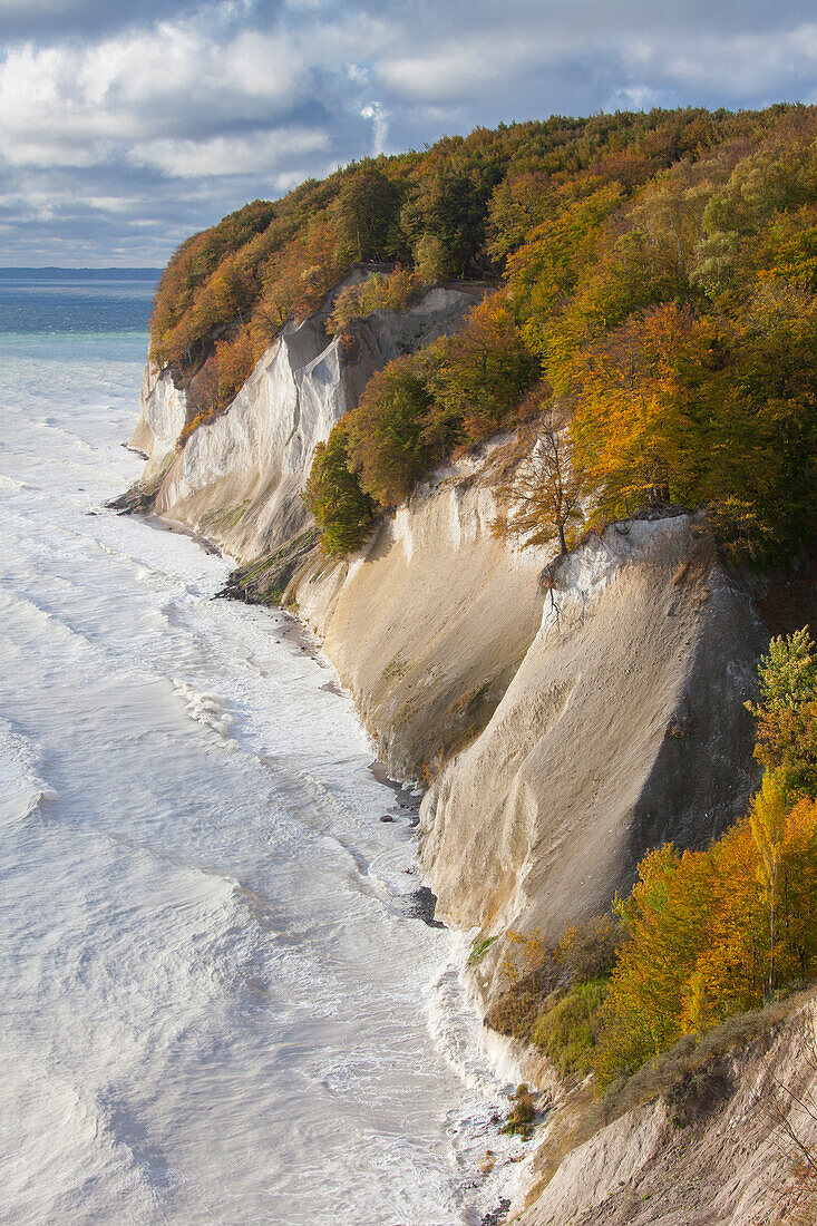 Kreideküste, Nationalpark Jasmund, Insel Rügen, Mecklenburg-Vorpommern, Deutschland