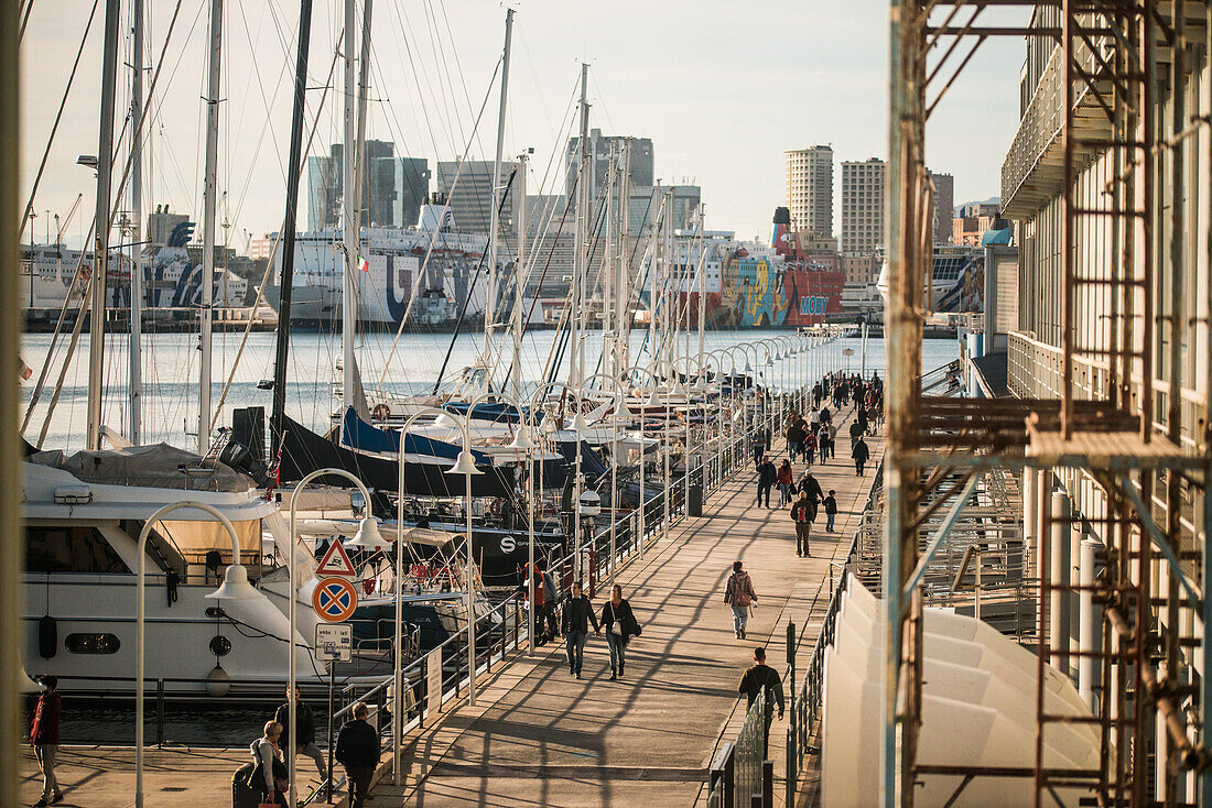 Genova, Porto Antico, Liguria, Italy