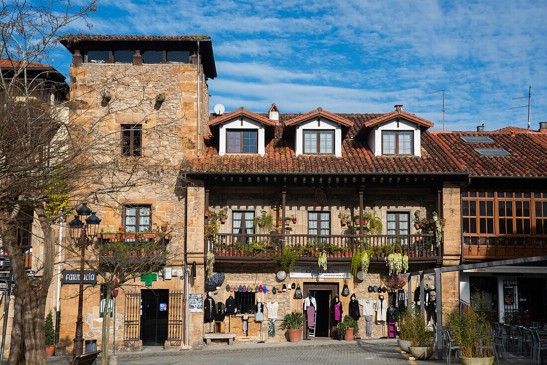 Comillas City Center, Cantabria, Spain