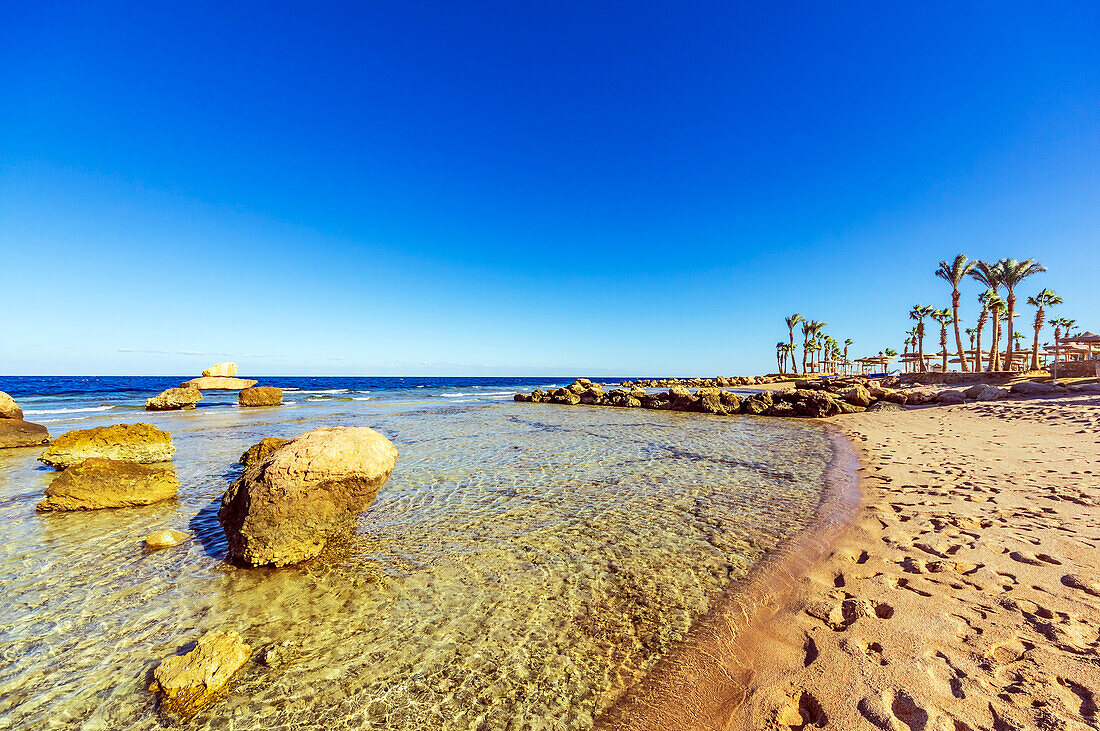  Beach section at Sahl Hashish near Hurghada, Egypt 