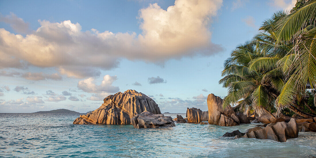  Dream beach Anse Patates, La Digue, Seychelles, Indian Ocean, Africa 