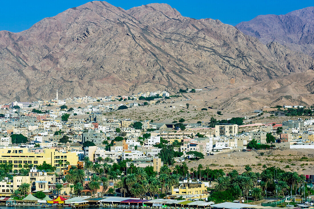  View of Aqaba, Jordan 