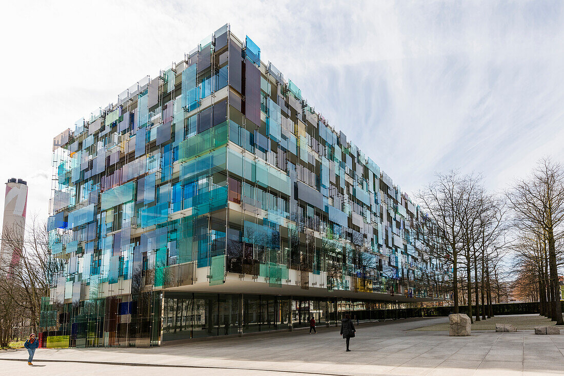 Moderne Architektur, Bürogebäude, Architekten Diener & Diener Wiederin Federle, Novartis-Campus, Basel, Kanton Basel-Stadt, Schweiz