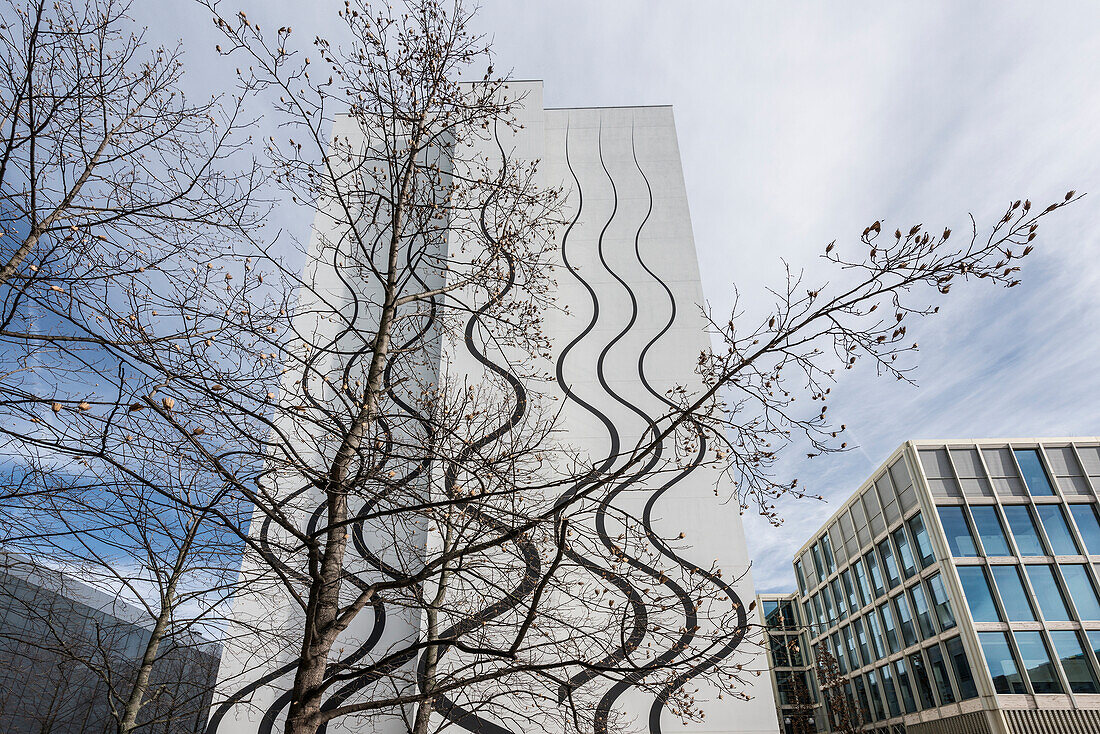  Modern architecture, office building, Novartis Campus, Basel, Canton of Basel-Stadt, Switzerland 