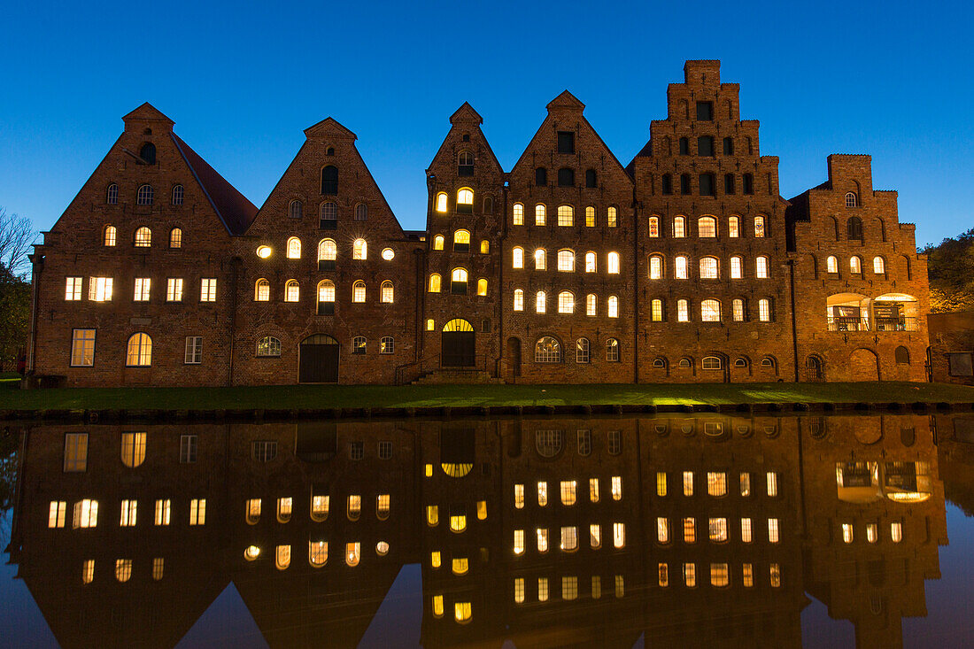  Salt storage, Hanseatic City of Luebeck, Schleswig-Holstein, Germany 