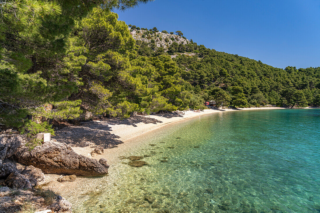  Velika Duba beach, Zivogosce, Croatia, Europe  