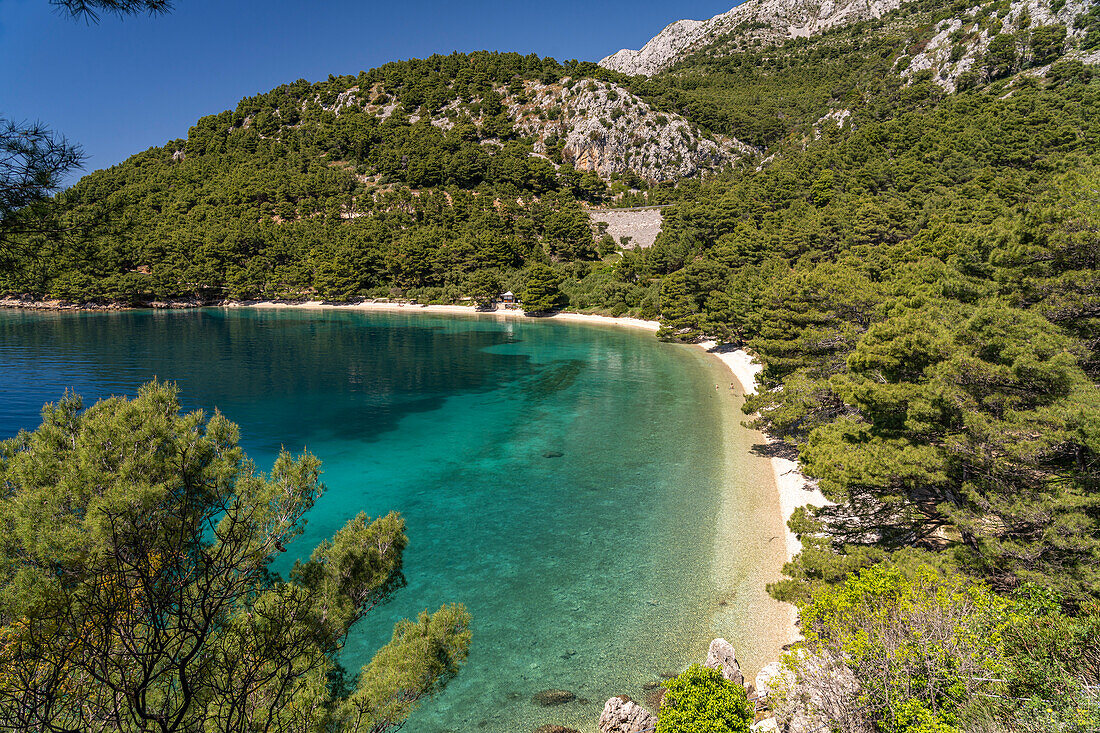  Velika Duba beach, Zivogosce, Croatia, Europe  