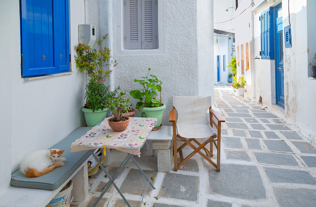 Chora village, Chora, Serifos Island, … – License image – 71458915 ...