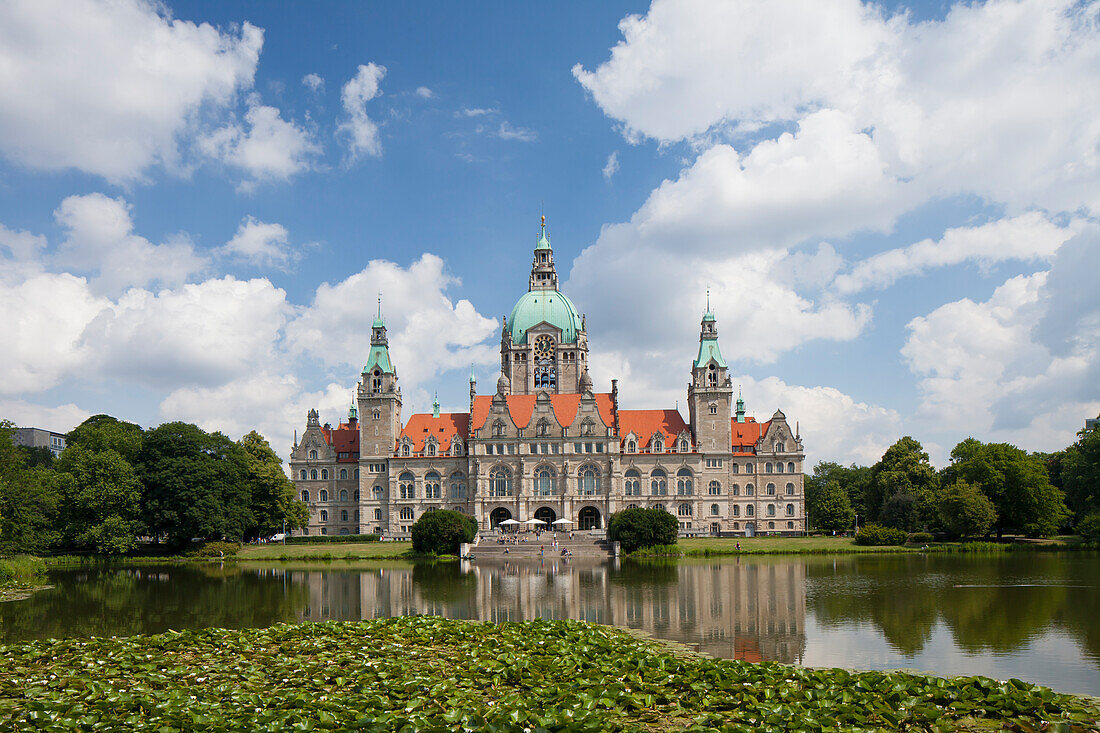  New Town Hall, Maschpark, Hanover, Lower Saxony, Germany 