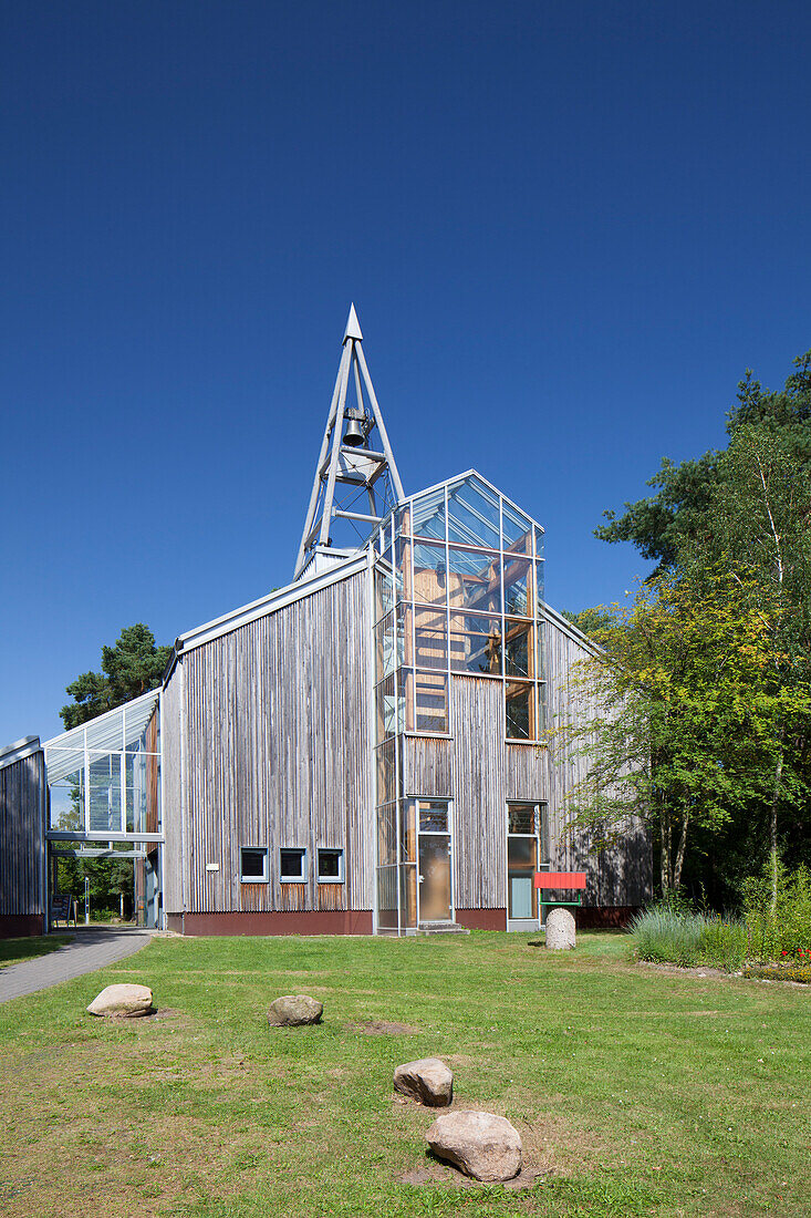  One World Church, Schneverdingen, Lueneburg Heath, Lower Saxony, Germany 