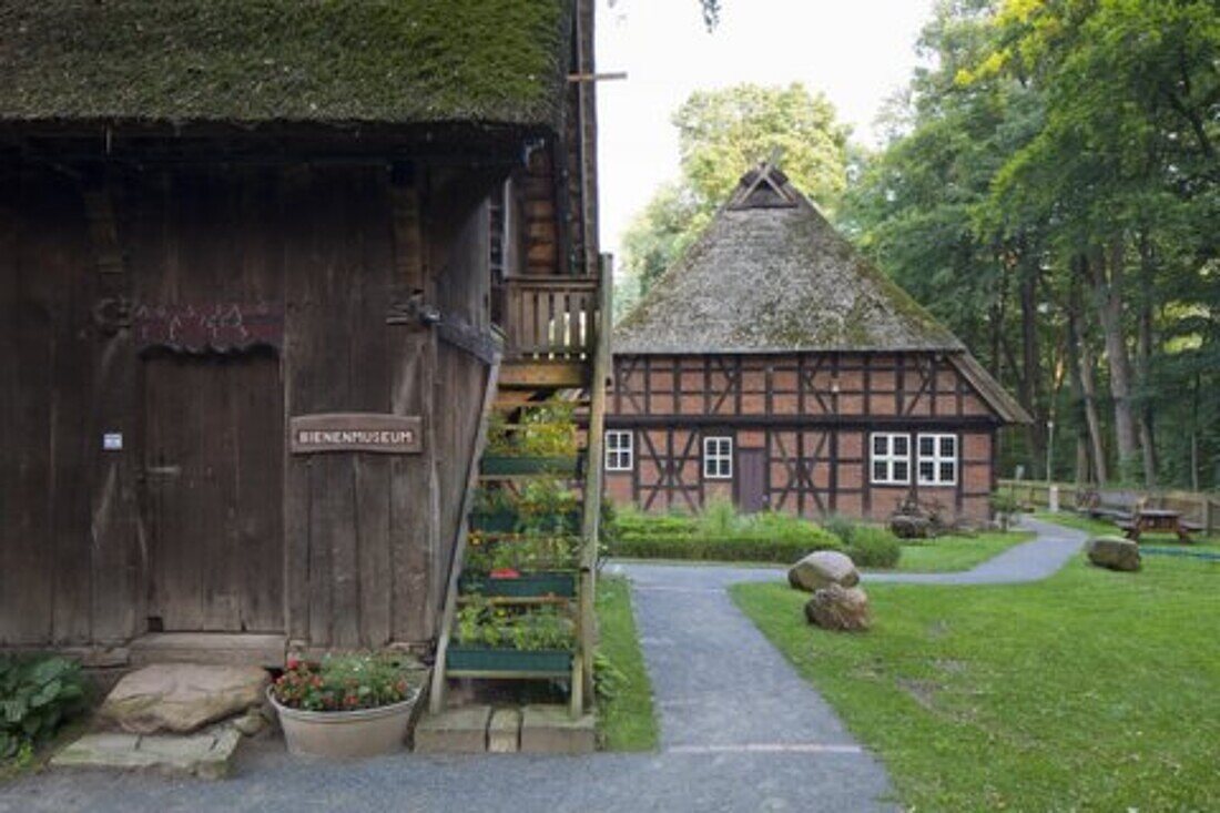  Heath Museum, Rischmannshof, Walsrode, Lueneburg Heath, Lower Saxony, Germany 