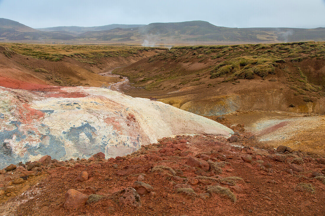  High temperature area Seltun, Krysuvik, Iceland 