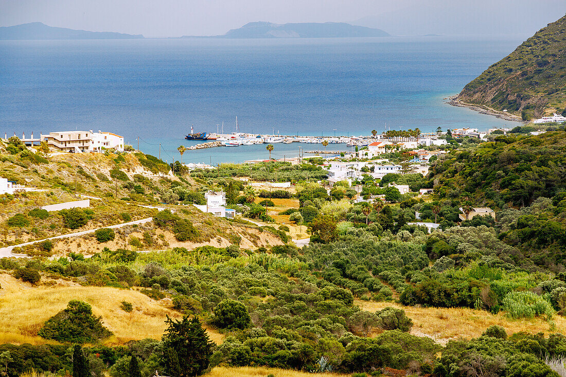  Port town of Kamari on the Bay of Kefalos (Kolpos Kefalou) on the island of Kos in Greece 