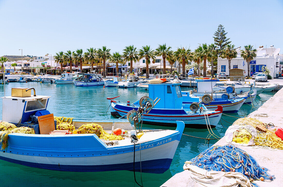 Hafen in Kardamena auf der Insel Kos in Griechenland