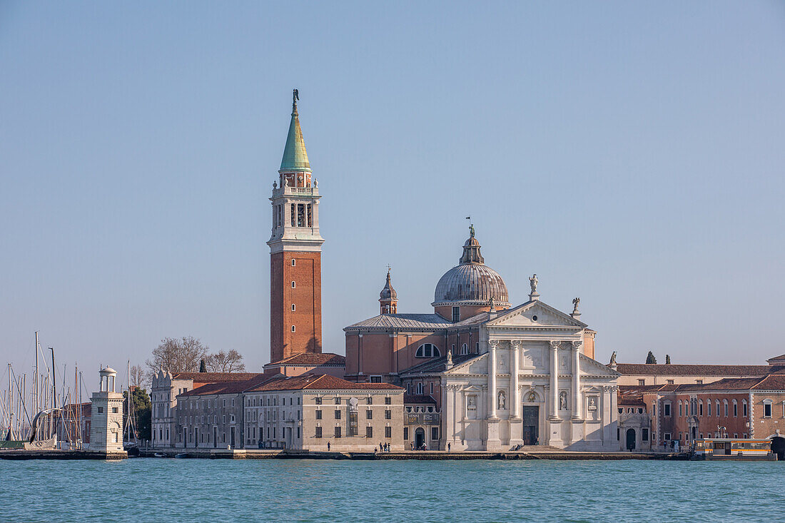 San Giorgio Maggiore, Lagune von Venedig, Venedig, Venetien, Norditalien, Italien, Europa