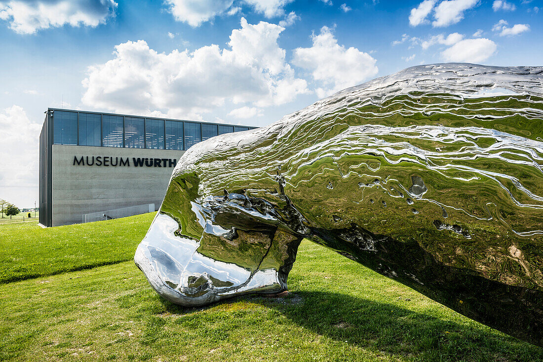 Würth Museum 2, Skulptur Marc Quinn, Gaisbach, Künzelsau, Baden-Württemberg, Deutschland