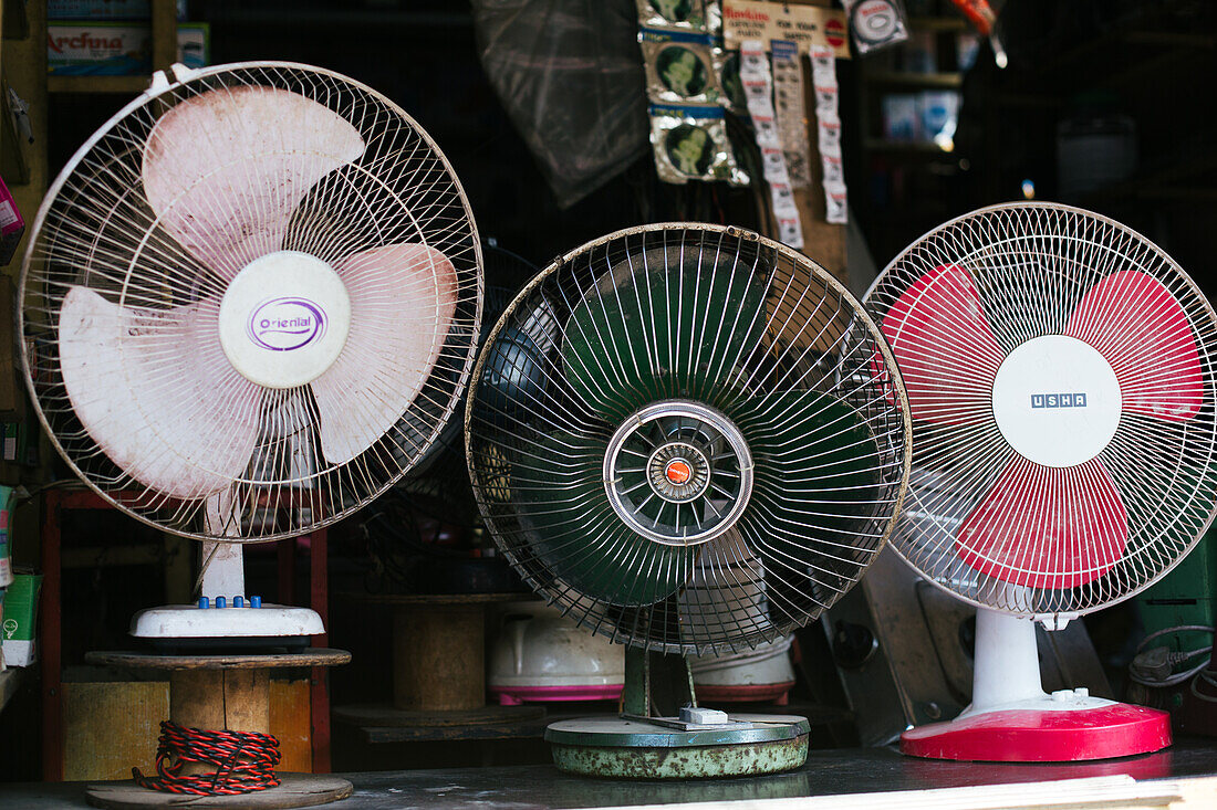 Pune, India, Fans, Vintage, Electrical shop