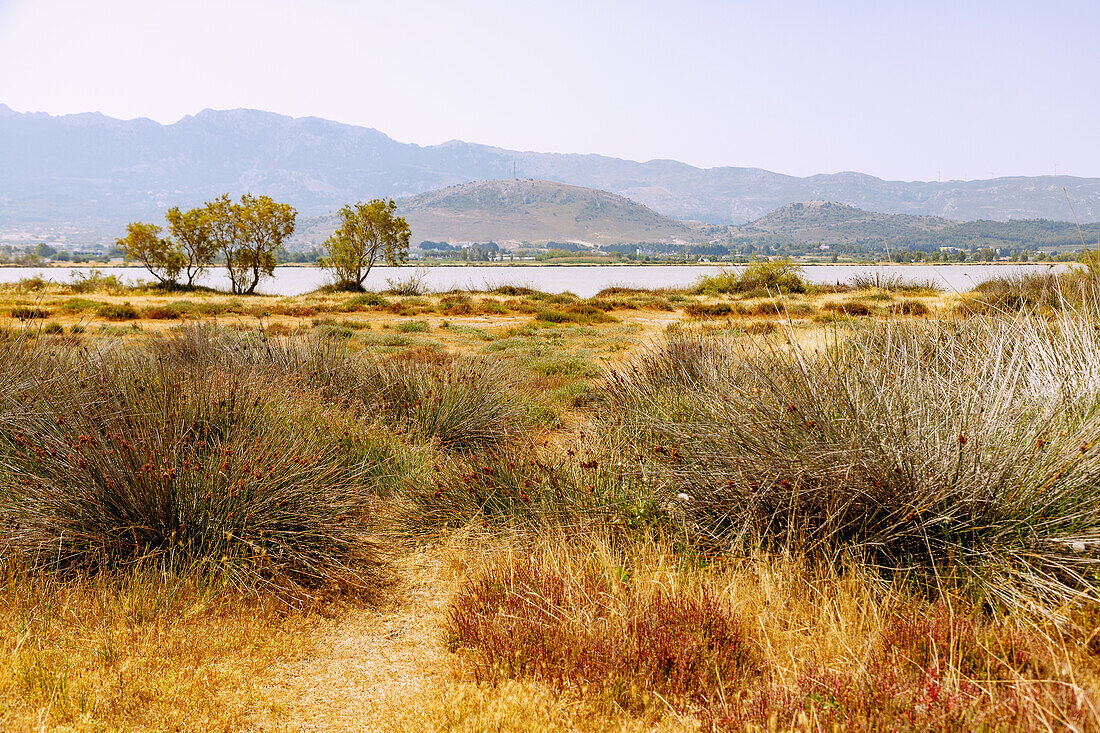  Salt lake Alikes near Tigaki on the island of Kos in Greece 