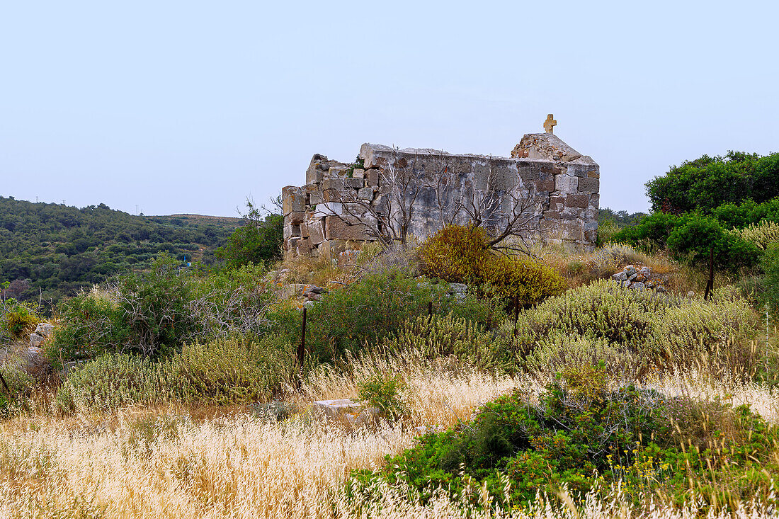  Church of Panagia I Palatiani on the Kefalos peninsula on the island of Kos in Greece 