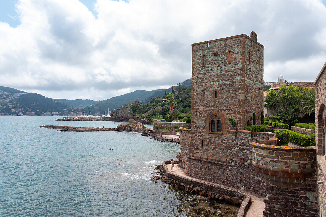  Château de la Napoule on the Mediterranean, Mandelieu-la-Napoule, Provence-Alpes-Côte d&#39;Azur, France 