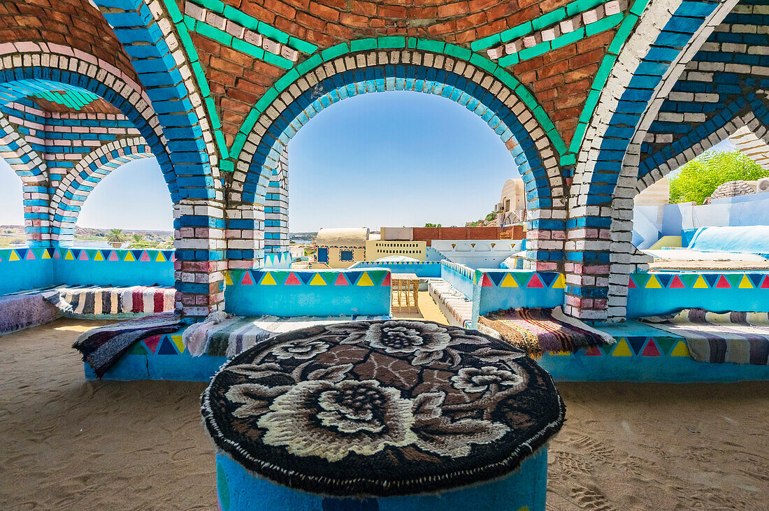  Views of a Nubian village near Aswan, Egypt 