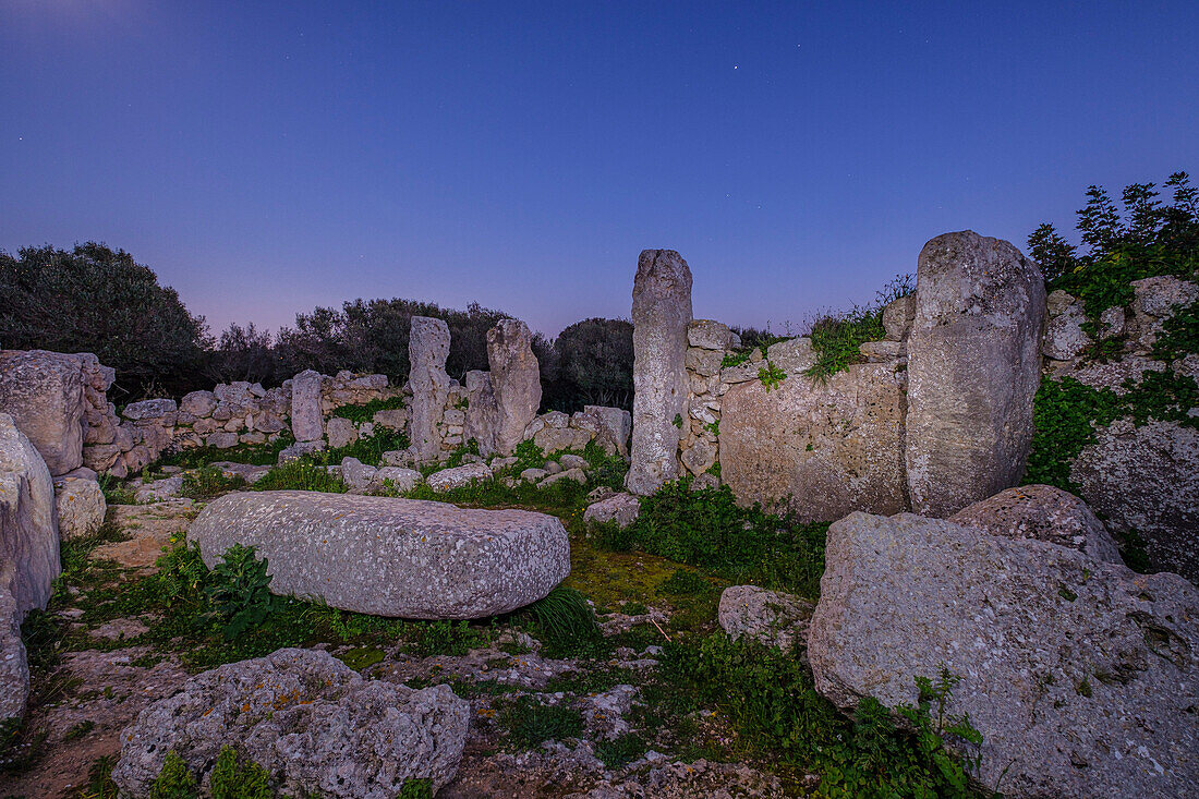 Heiliges Dorf So na Caçana, Alaior, Menorca, Balearen, Spanien