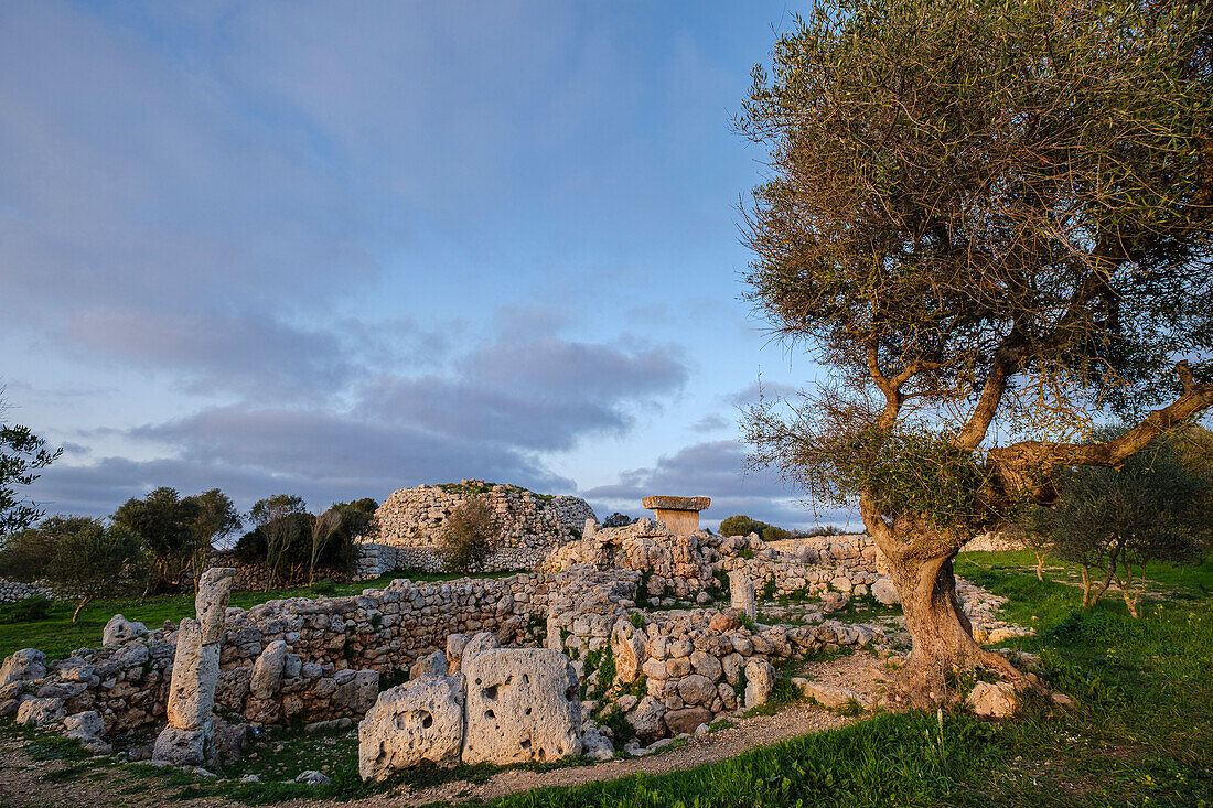  Trepucó, talayotische Siedlung, Maó, Menorca, Balearen, Spanien 