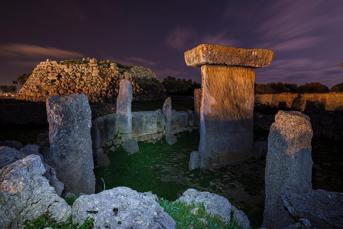  Trepucó, talayotische Siedlung, Maó, Menorca, Balearen, Spanien 