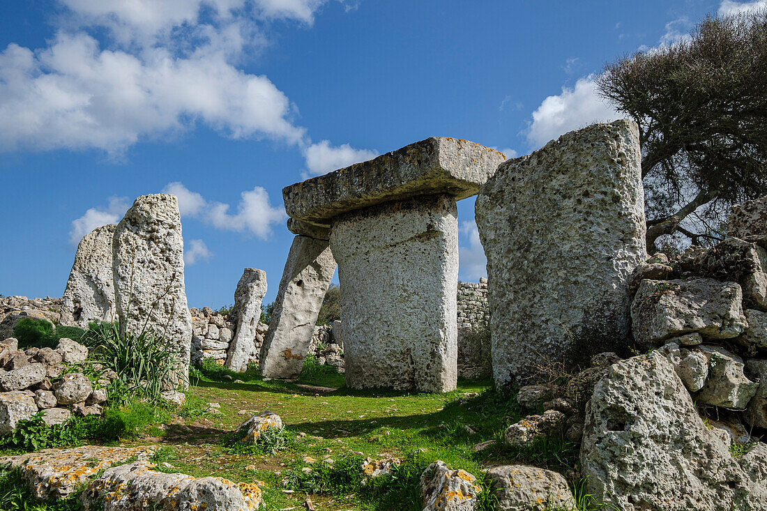 Talatí de Dalt prehistoric site, Maó, Menorca, Balearic Islands, Spain