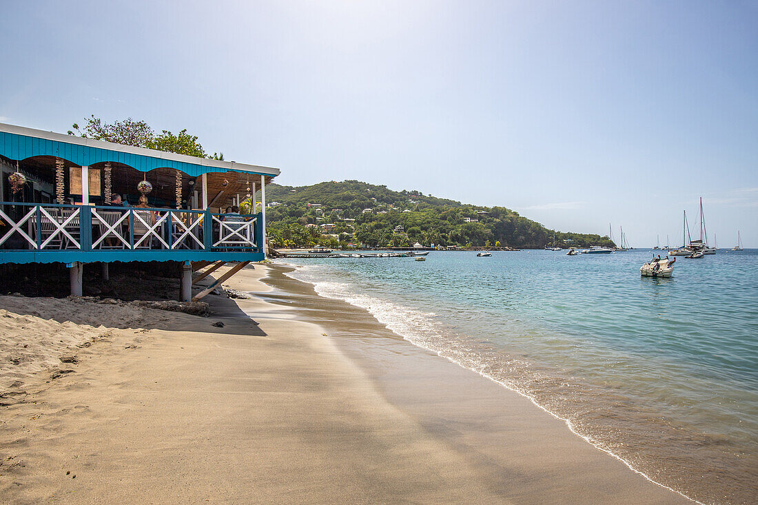 Deshaies, Strand, Guadeloupe, Französische Antillen, Frankreich, Europa