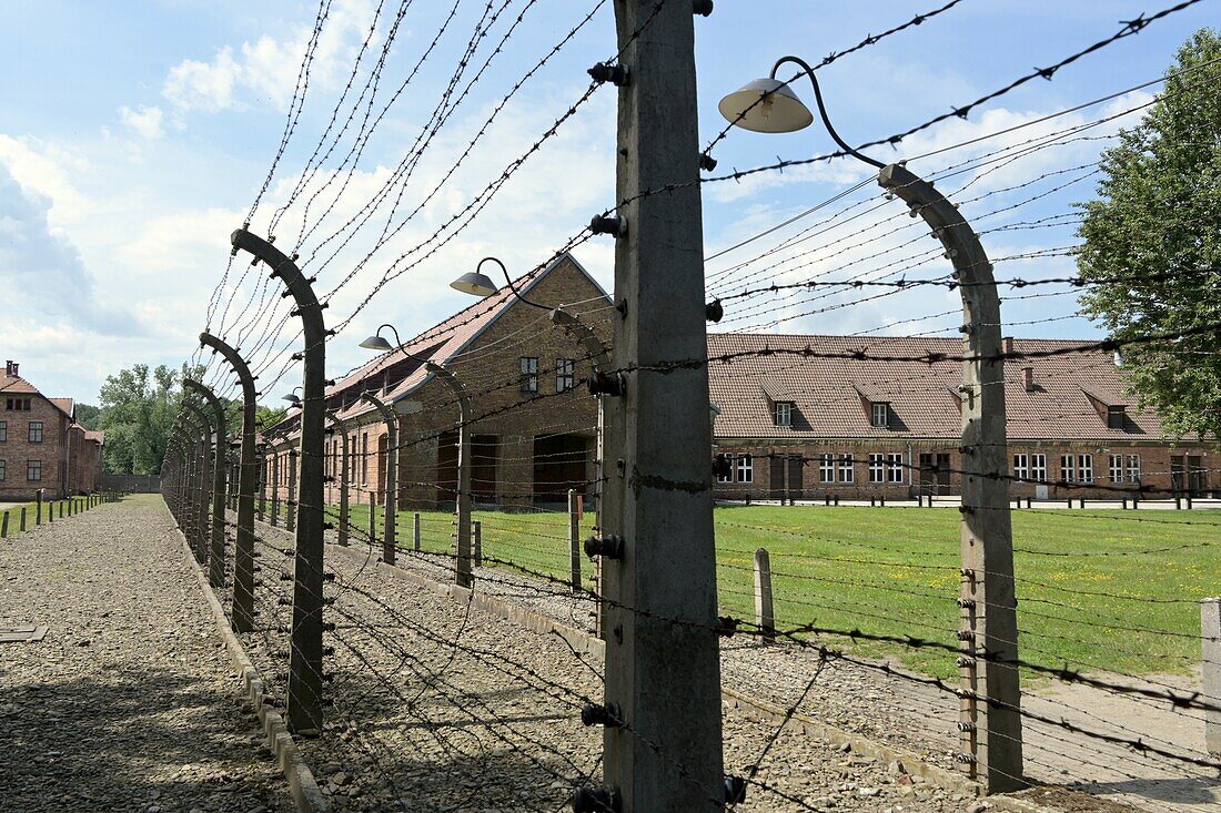  Auschwitz concentration camp near Krakow, Poland 