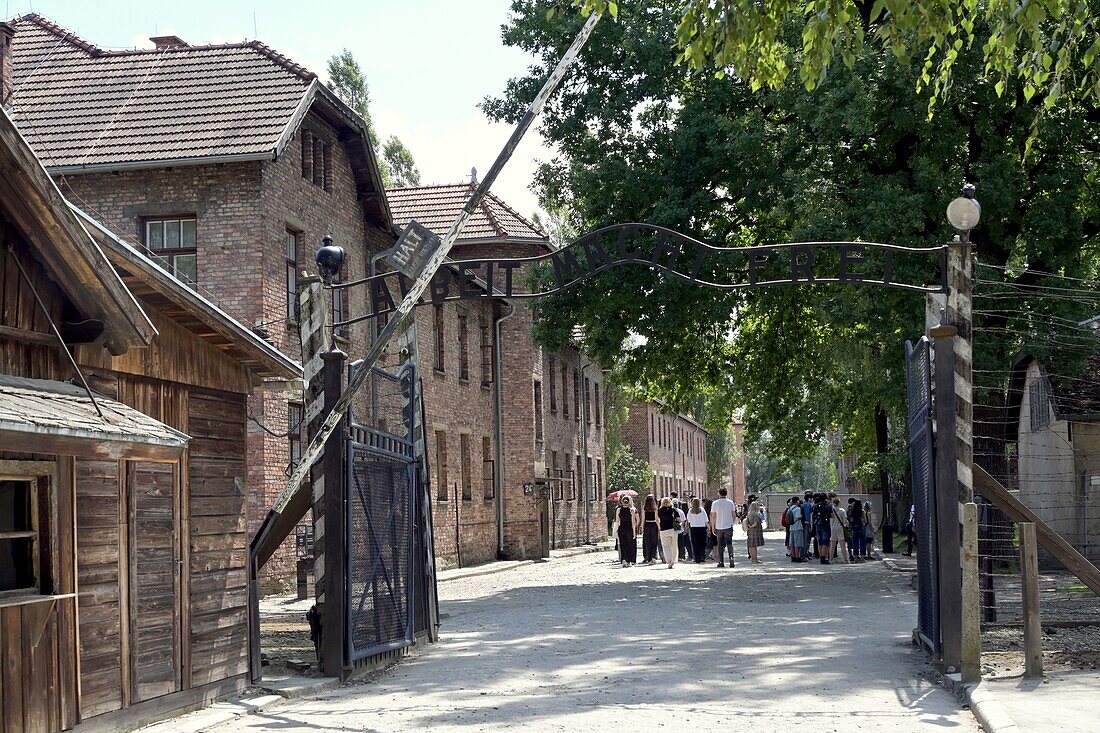  Auschwitz concentration camp near Krakow, Poland 