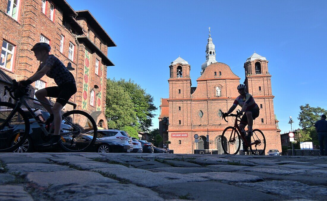  old brick district of Nikiszowiec, Katowice, Poland 