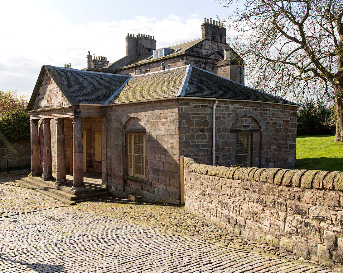  Die Hauptwache, historisches Wachhausgebäude, Berwick-upon-Tweed, Northumberland, England, Großbritannien 