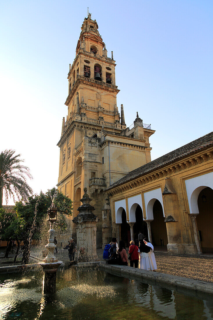  Glockenturm der Kathedrale, Toree del Laminar, Große Moschee, Córdoba, Spanien 