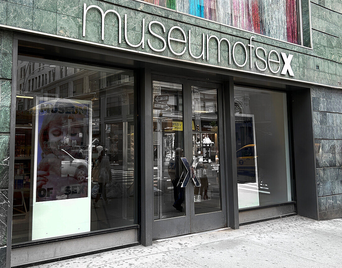  Museum of Sex, Gebäudeaußenseite, Fifth Avenue, New York City, New York, USA 