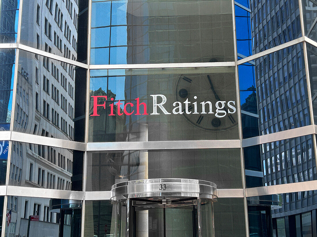 Fitch Ratings, building exterior, New York City, New York, USA