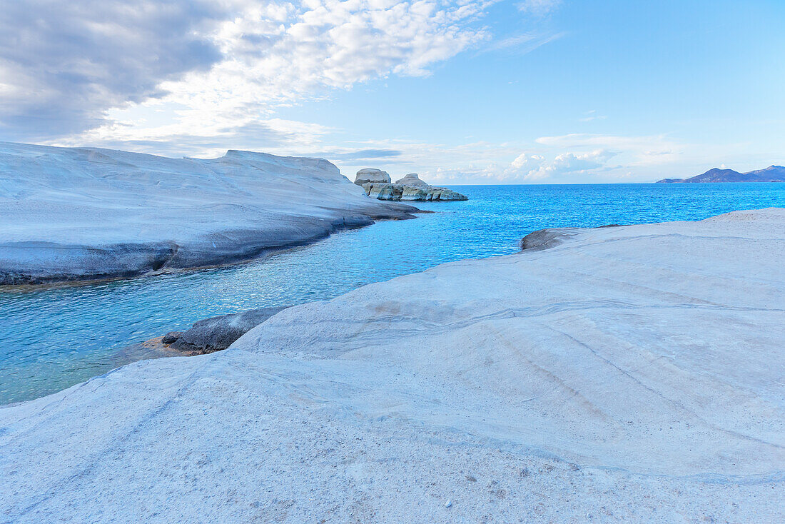  Strand von Sarakiniko, Sarakiniko, Insel Milos, Griechenland 