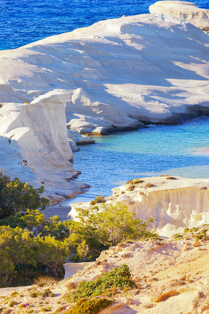  Strand von Sarakiniko, Sarakiniko, Insel Milos, Griechenland 