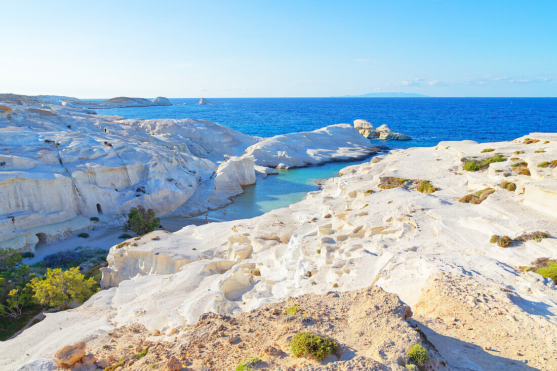  Strand von Sarakiniko, Sarakiniko, Insel Milos, Griechenland 